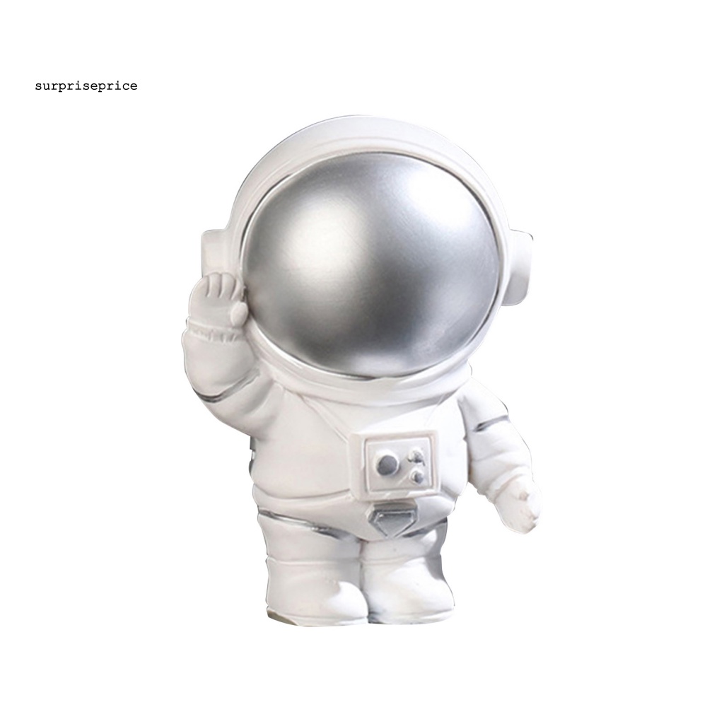 Mô Hình Nhân Vật Phi Hành Gia Bằng Nhựa Resin Màu Sắc Thủ Công Nhỏ Gọn Thời Trang