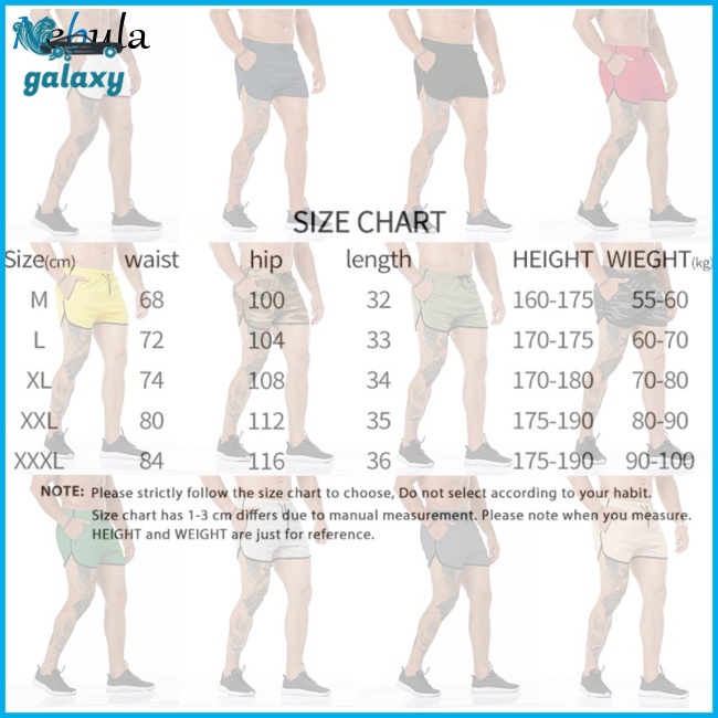 Galaxy Quần Short Thể Thao Nhanh Khô Thời Trang Cho Nam