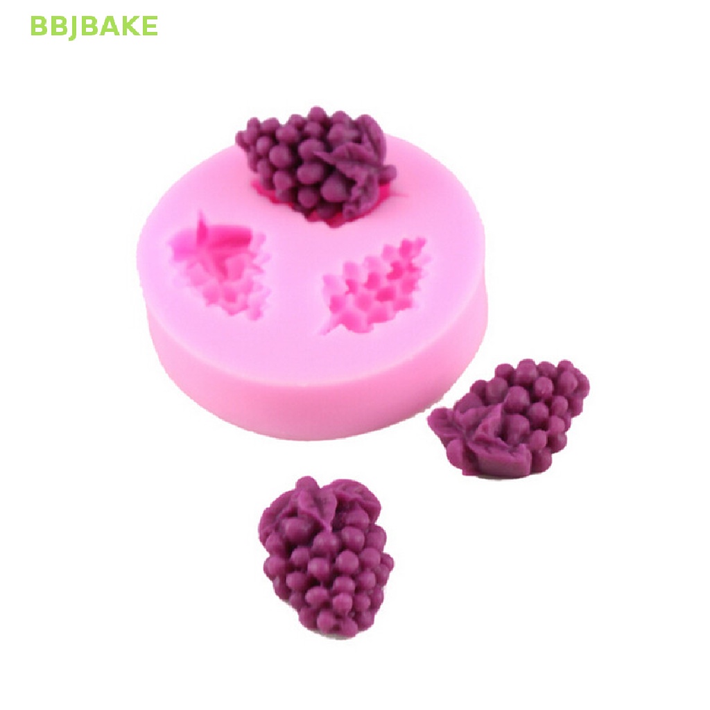 1 X Khuôn Silicone Làm Bánh Kẹo Hình Chùm Nho