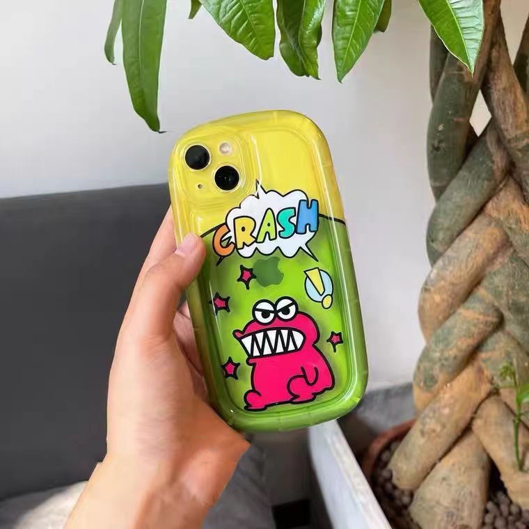 ✅Ốp Điện Thoại Mềm Trong Suốt In Hình Khủng Long Hoạt Hình Dễ Thương Có Đệm Khí Cho Apple Iphone 12 13 14Promax 11 C9O