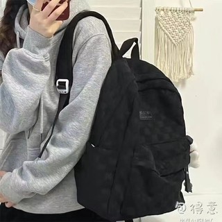 High-face value high school student junior high school student large capacity versatile simple middle school student backpack schoolbag female wide shoulder strap