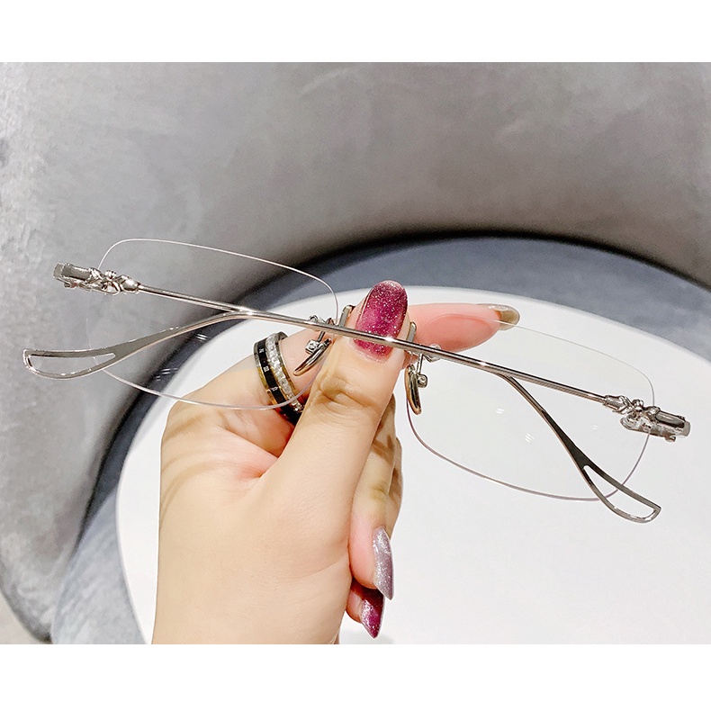 [-0°~-500°Mắt Kính Chống Ánh Sáng Xanh Thời Trang Hàn Quốc Cho Nam Nữ