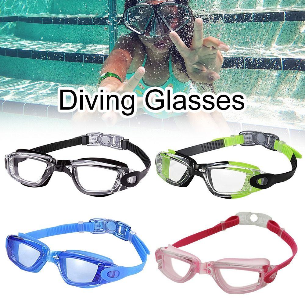 MUVAKO Kính Bơi Silicone Chống Tia UV &amp; Sương Mù