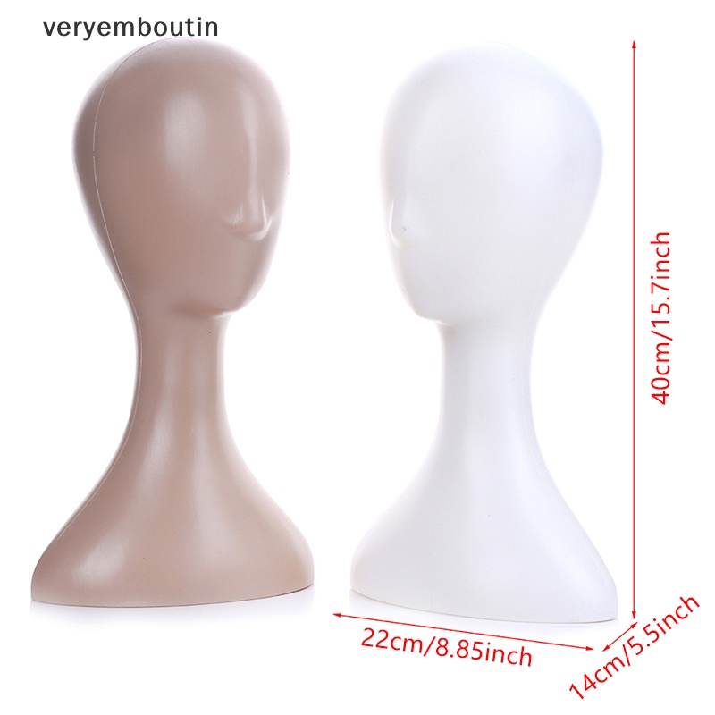 Mô Hình Đầu Ma Nơ Canh Bằng Nhựa Dùng Trưng Bày Tóc Giả / Nón