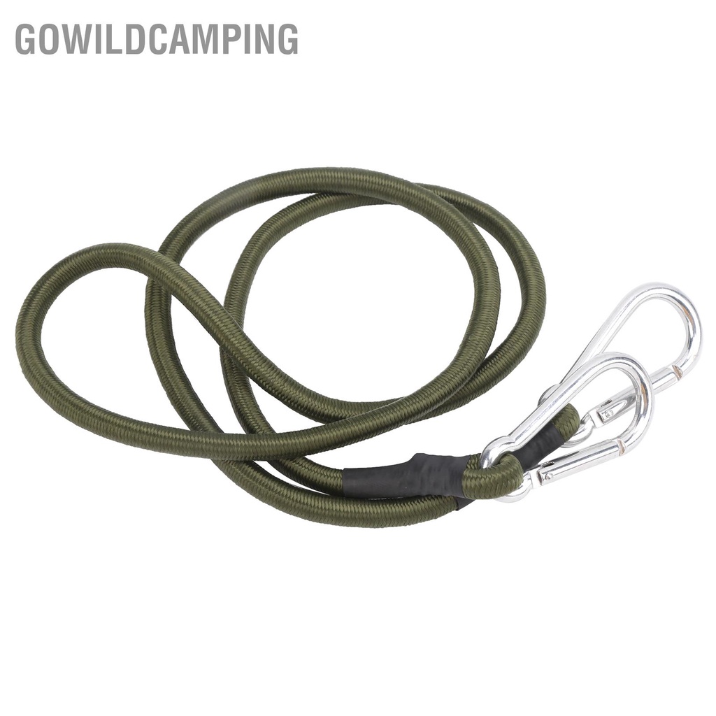 Hàng HOT GoWildCampingDây Bungee 120cm có móc Dây đeo nặng Dây cao su đàn hồi để câu cá cắm trại