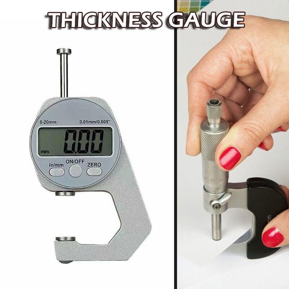 KUNHEV Thước Đo Độ Dày Màn Hình Kỹ Thuật Số Độ Chính Xác Cao