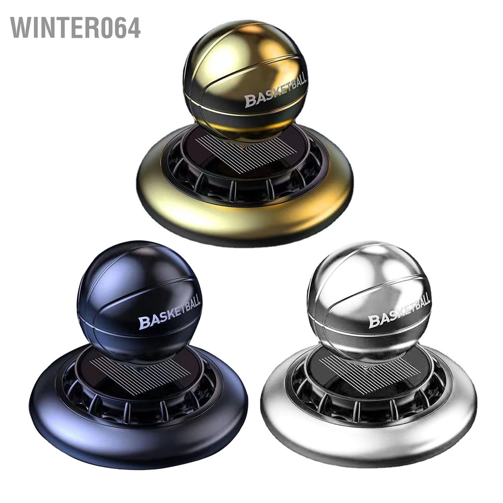 Winter064 Máy làm mát năng lượng mặt trời ô tô Tự động xoay bóng đá Hợp kim mạnh Thiết kế thời trang không khí để trí xe