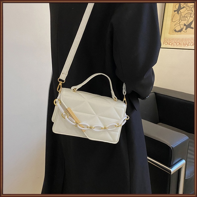 Túi Xách Da Pu Khóa Nam Châm Thời Trang Cho Nữ