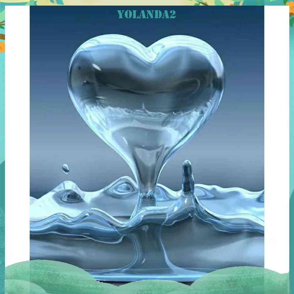 Tranh Đính Đá Kim Cương Toàn Bộ 5D DIY Hình Giọt Nước