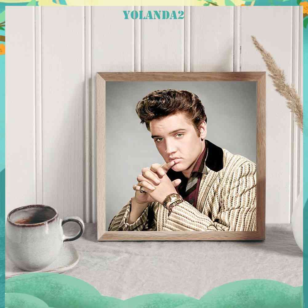 Tranh Đính Đá Kim Cương Toàn Bộ 5D DIY Hình Elvis Presley