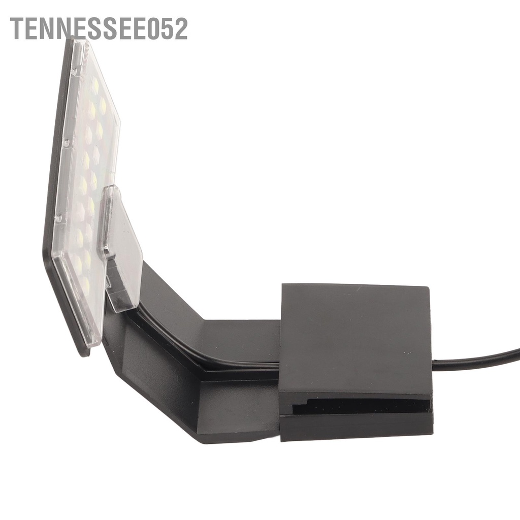 Tennessee052 Cá Kẹp Đèn Chuyên Nghiệp Độ Sáng Cao Mini Siêu Mỏng LED Bể Phích Cắm Châu Âu 220V Vỏ Đen