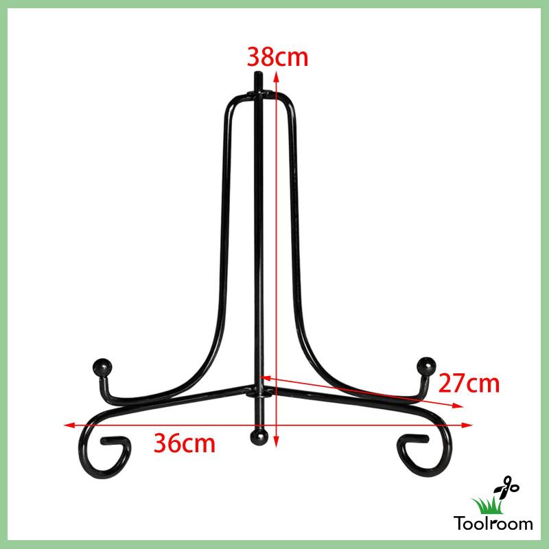 Giá Đỡ Trưng Bày Đĩa Bằng Sắt Tiện Dụng Cho Sách Nấu Ăn