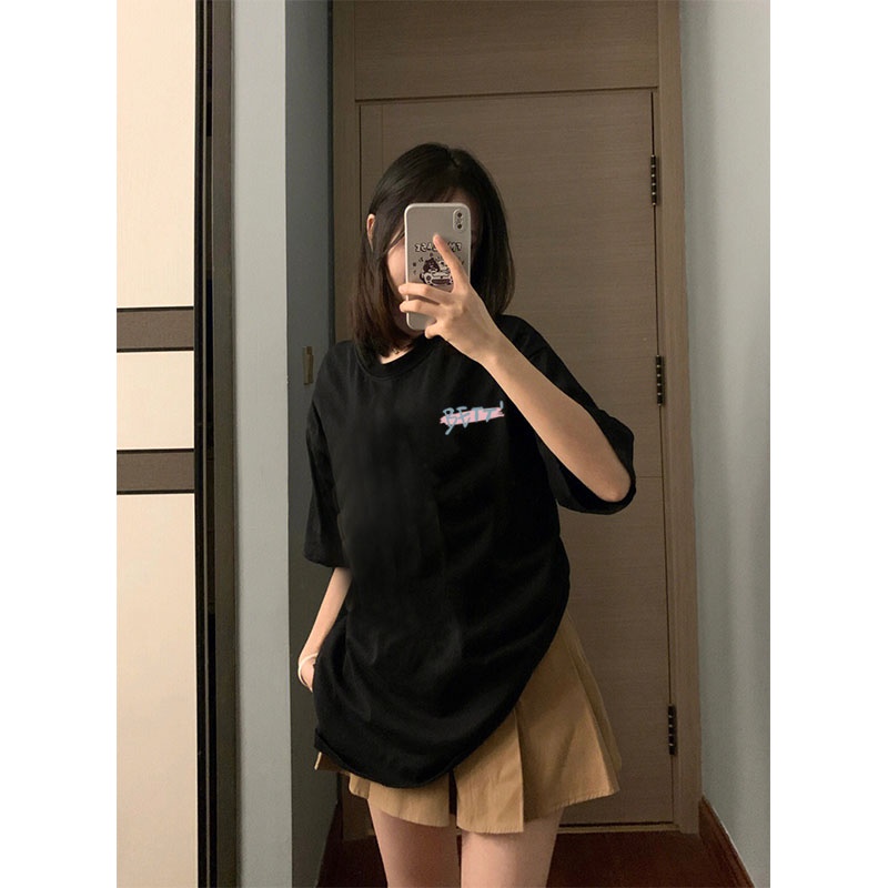 Áo Thun Unisex 100% Cotton Nguyên Chất Ngắn Tay Phong Cách Hàn Quốc Mới NRVP 2023