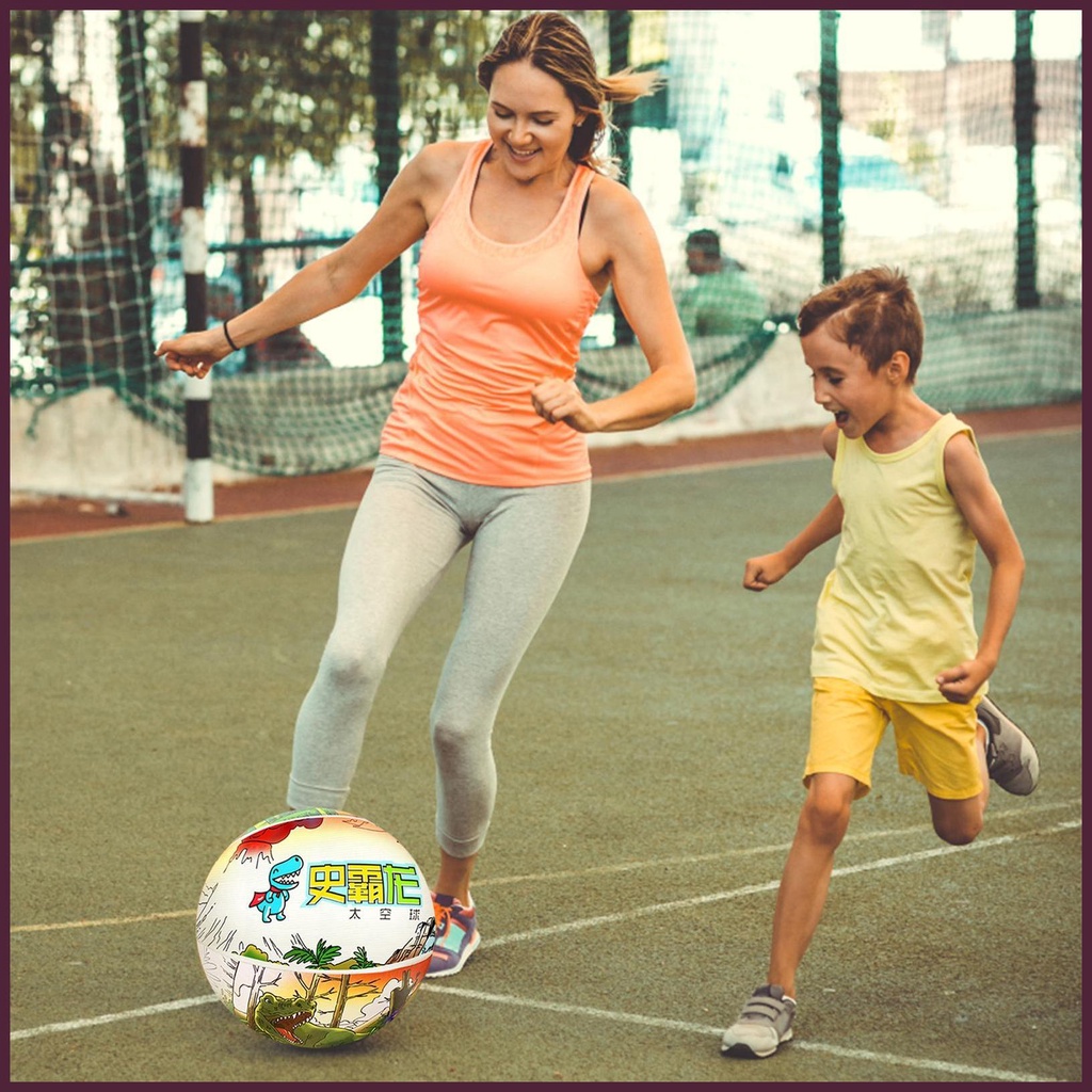 Sân Chơi Đá Bóng / Chuyền Chuyền Trong Nhà Không Gây Tiếng Ồn Họa Tiết Graffiti Cho Người Lớn Và Trẻ Em