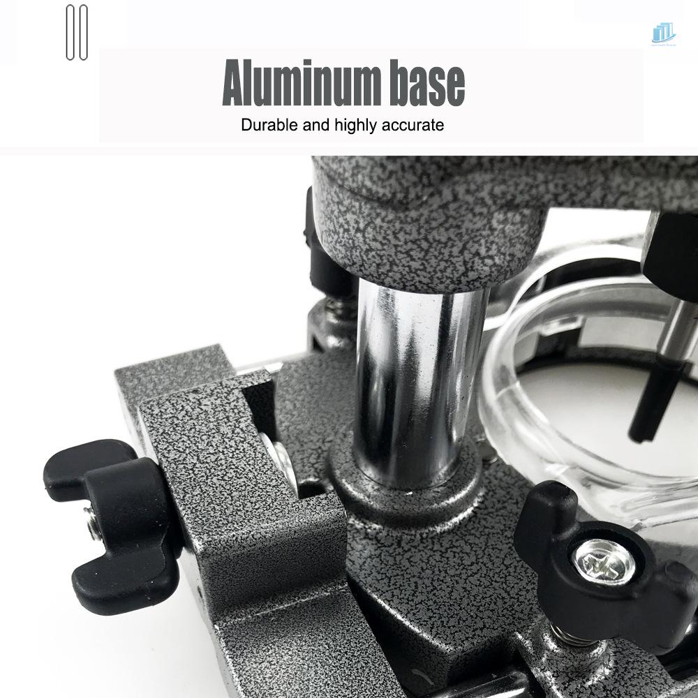 Giá Đỡ Định Tuyến Bằng Nhôm Nhỏ Gọn Cho Máy Phay Cắt Tỉa Rãnh Hở (s2mwvn) (s2mwvn