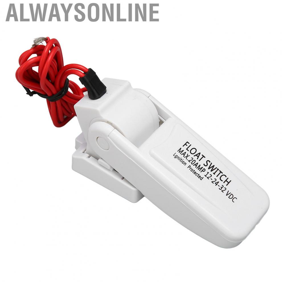 Alwaysonline Bilge Float Switch  Boat Pump High Power for Domestic Water