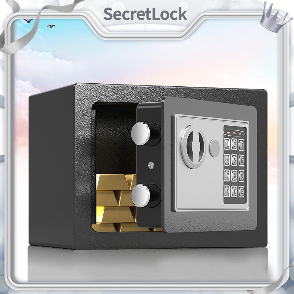 Két Sắt Mini Khóa Điện Tử thép hợp kim chống cháy trộm cho văn phòng tại nhà Khách sạn