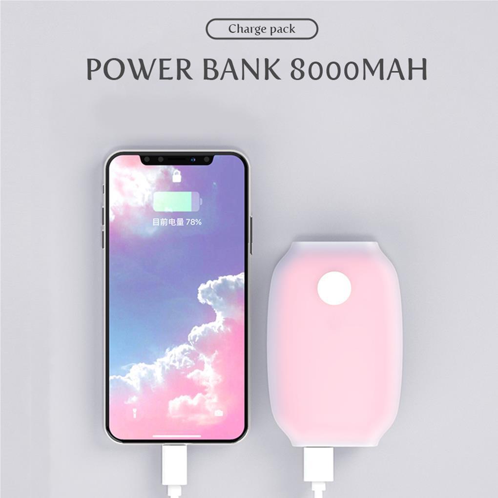 Máy Sưởi Ấm Tay USB 2 Trong 1 Siêu Mỏng