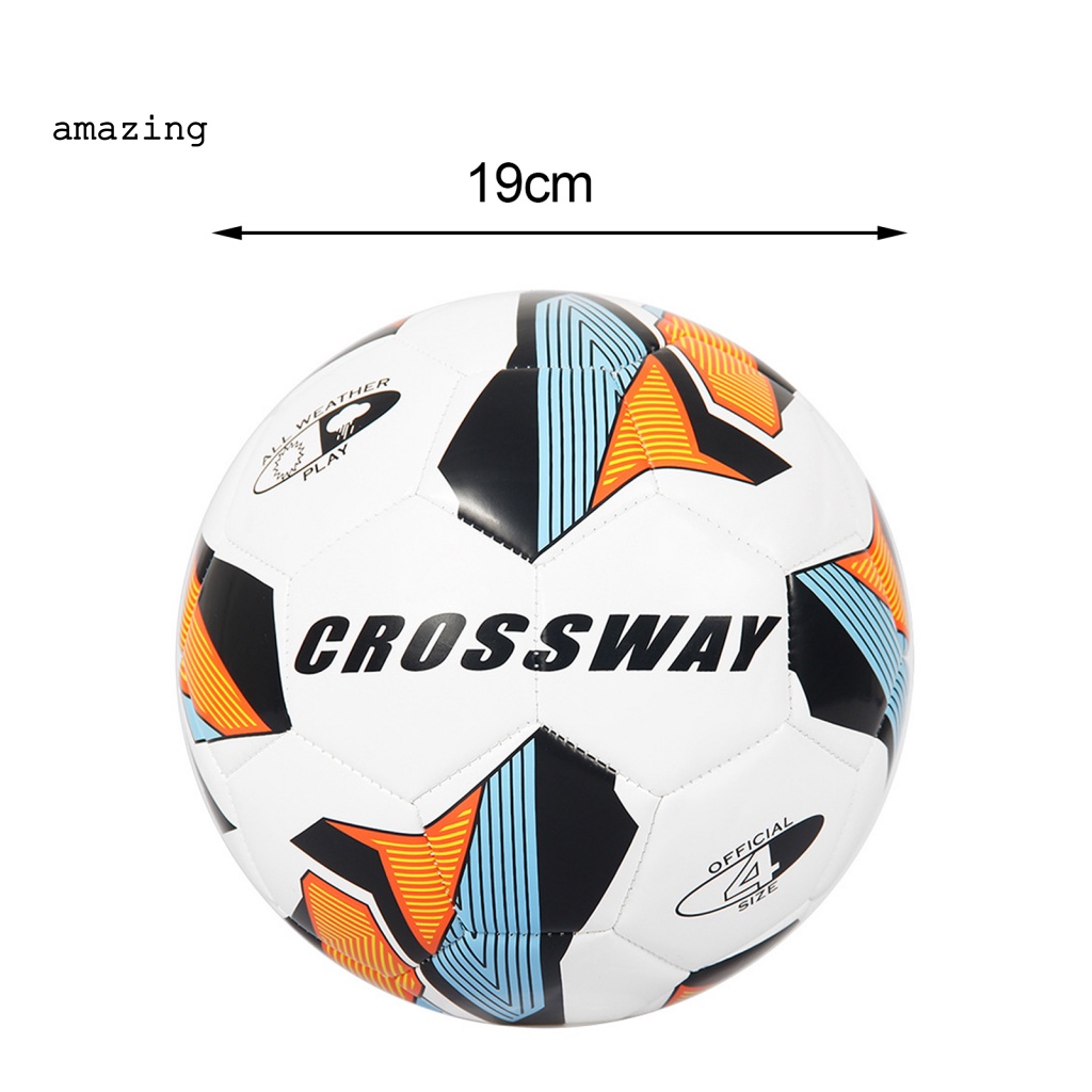 Bóng Đá Bơm Hơi Mềm Mại Số 4 Cho Bé Tập Luyện Thể Thao