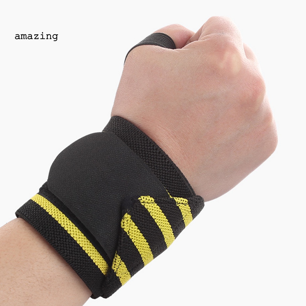 1 Đai Quấn Bảo Vệ Cổ Tay Co Giãn Chống Mài Mòn Hỗ Trợ Chơi Tennis / Chạy Bộ / Chạy Bộ