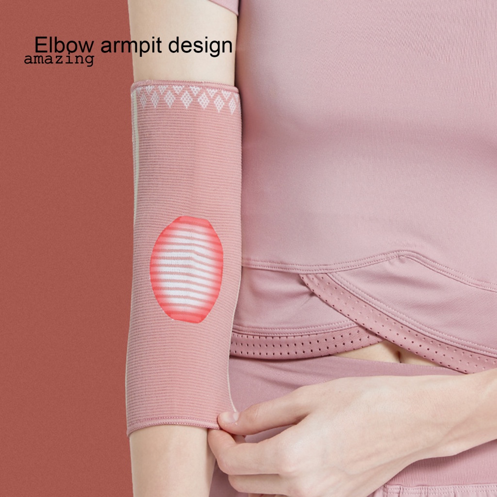 1 Cặp Băng Quấn Khuỷu Tay Co Giãn Chống Trượt Thoáng Khí Hỗ Trợ Luyện Tập Thể Thao