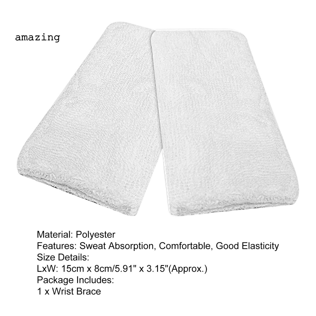1 Đai Quấn Bảo Vệ Cổ Tay Co Giãn Chống Mài Mòn Thoải Mái Khi Tập Thể Thao