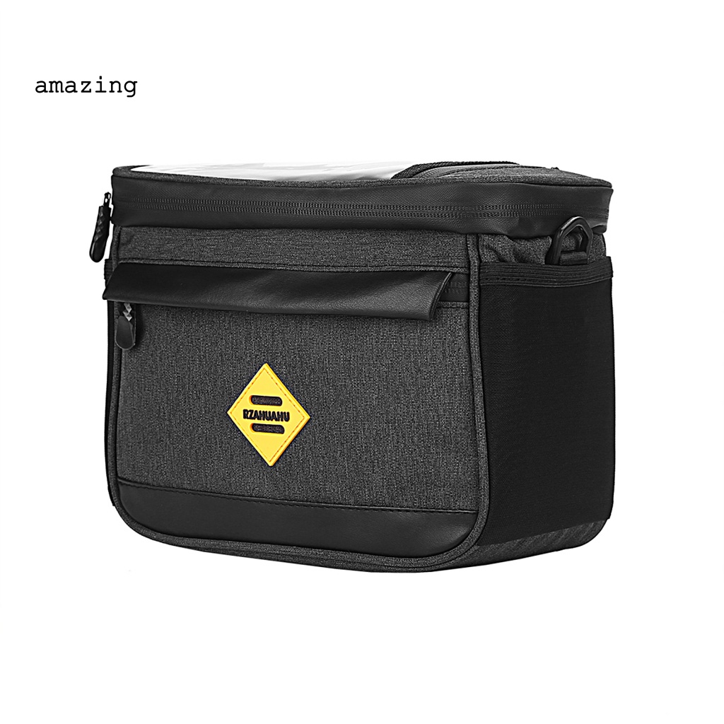 Túi Đựng Điện Thoại Gắn Khung Trước Xe Đạp Chống Ăn Mòn Có Khóa Kéo Tiện Dụng