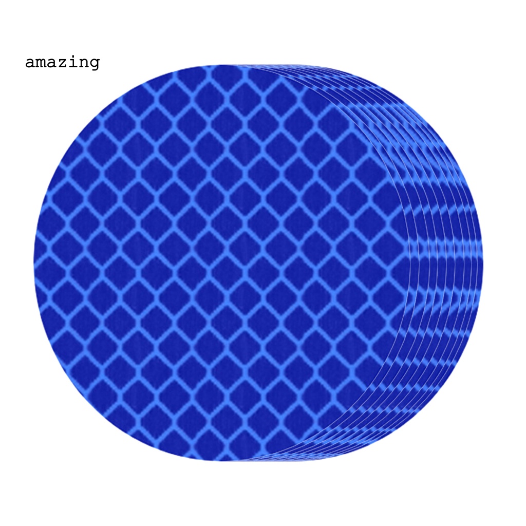 Bộ 10 Miếng Dán Phản Quang Cảnh Báo An Toàn Chống Nắng Cho Xe Đạp Điện