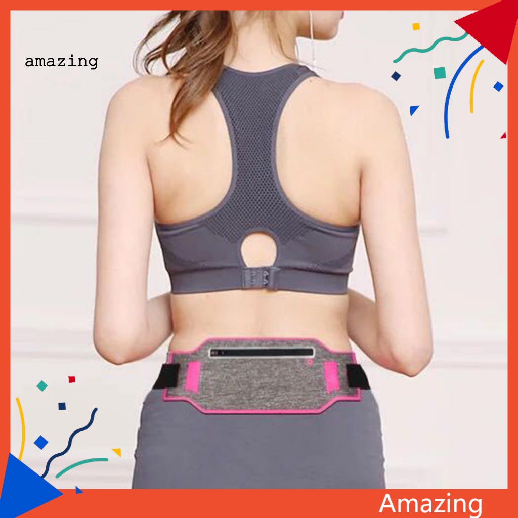 Túi Đeo Hông Màu Trơn Chống Thấm Nước Tiện Dụng Mang Theo Cắm Trại / Chạy Bộ