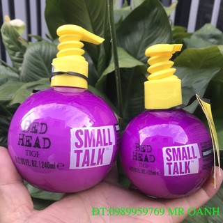 Wax tạo nếp tóc uốn Tigi Bed Head Small Talk 240ml ( New 2022 )