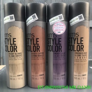 Màu nhuộm tóc dạng xịt Goldwell KMS Style Color 150ml
