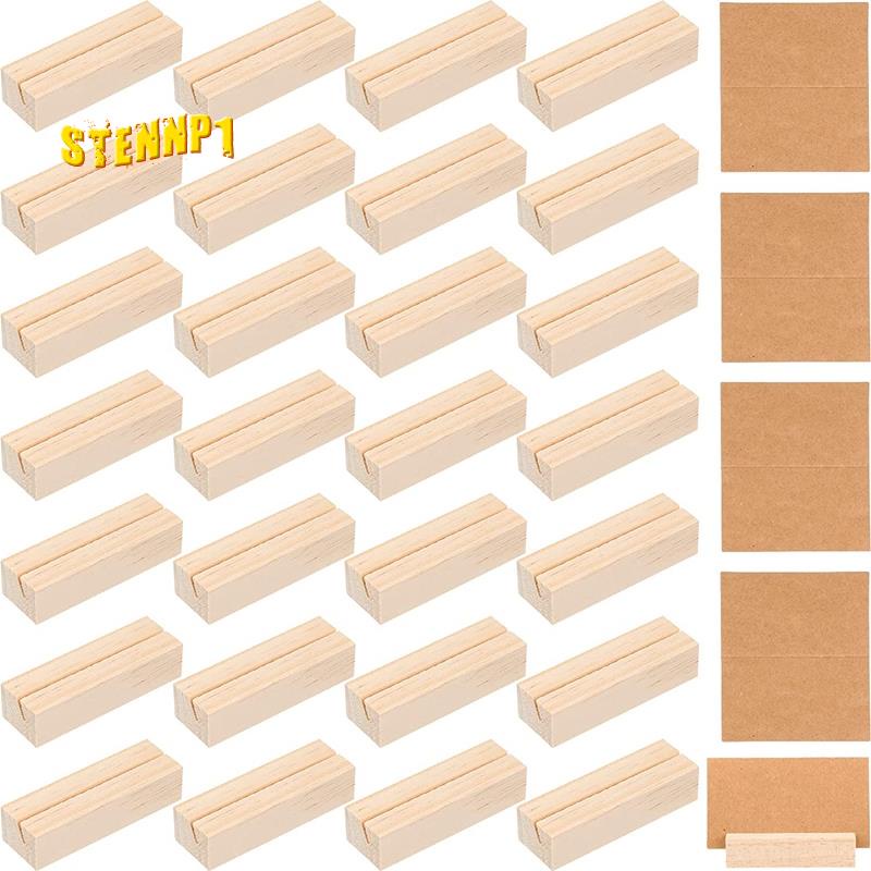 Bộ 30 Thẻ Gỗ Đánh Số Bàn Dùng Trang Trí Tiệc Cưới / Sinh Nhật