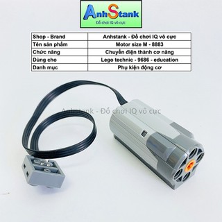 Motor Cỡ M 8883 Tương Thích 9686-Education-technic