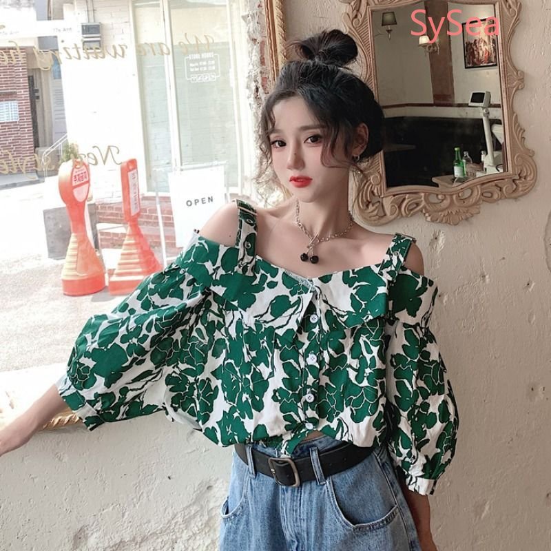 Áo Kiểu Hở Vai Thời Trang Hàn Quốc Plus Size Cho Nữ