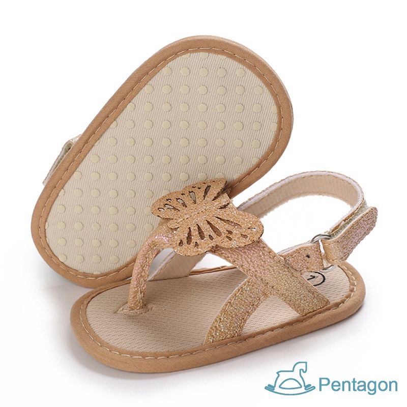 Xăng đan Đế Bằng Chống Trượt Thời Trang Mùa Hè Dành Cho Bé Gái