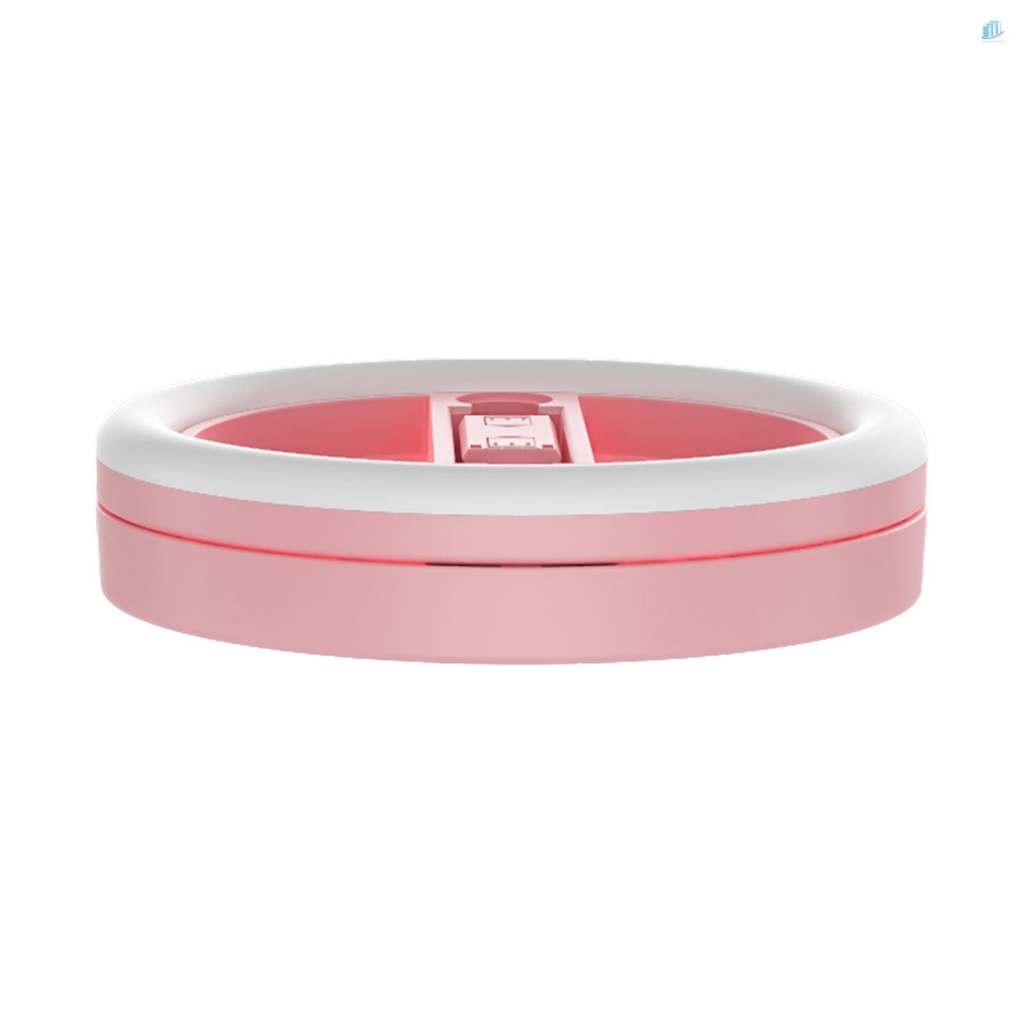 Vòng Đèn LED Tròn 10 Inches 10 Inch Có Thể Gập Lại Xoay 360 Độ Kèm Giá Đỡ Điện Thoại 3 Chế Độ Hỗ Trợ Quay Video Trang Điểm Chụp Ảnh
