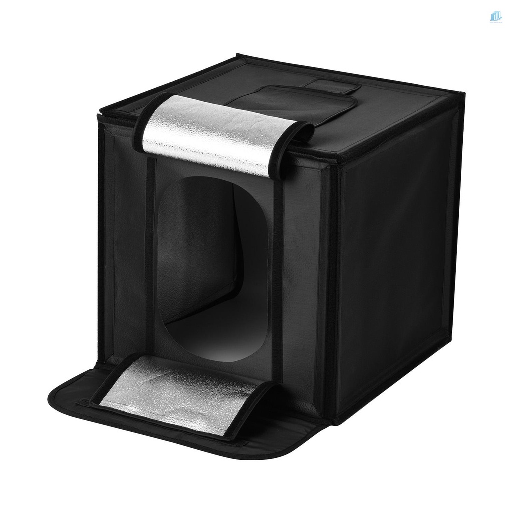 ANDOER Hộp Đèn LED Chụp Ảnh Di Động 4 Màu 16inch / 40cm Có Thể Xếp Gọn Với Phích Cắm EU