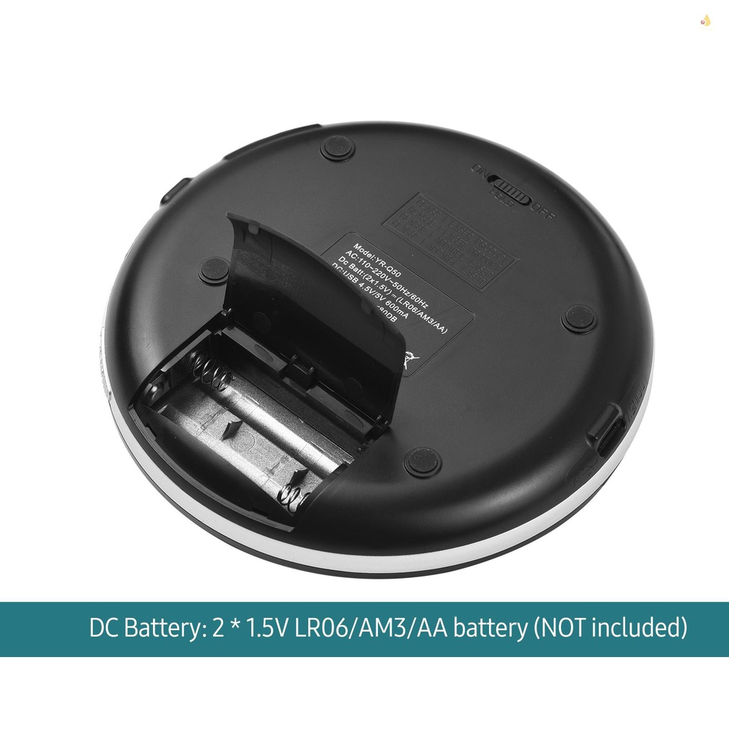 Máy Nghe Nhạc CD Kỹ Thuật Số Mini 5 Hiệu Ứng Âm Thanh Và 4 Chế Độ Nhắc Nhở Hỗ Trợ Thẻ TF Cáp Aux 3.5mm Dùng Trong Nhà / Xe Hơi / Du Lịch