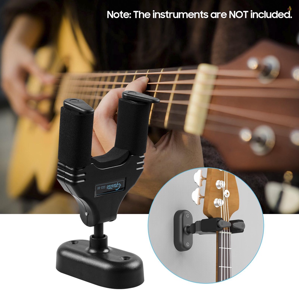 Giá Đỡ Đàn Guitar Guitto GGS-08 Gắn Tường Tự Khóa Có Thể Tháo Rời Tiện Dụng