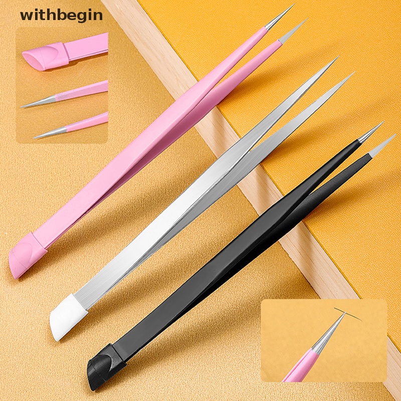 Nhíp Đầu Silicone Nhấn Gắp Đá 3D Trang Trí Móng Tay Nghệ Thuật