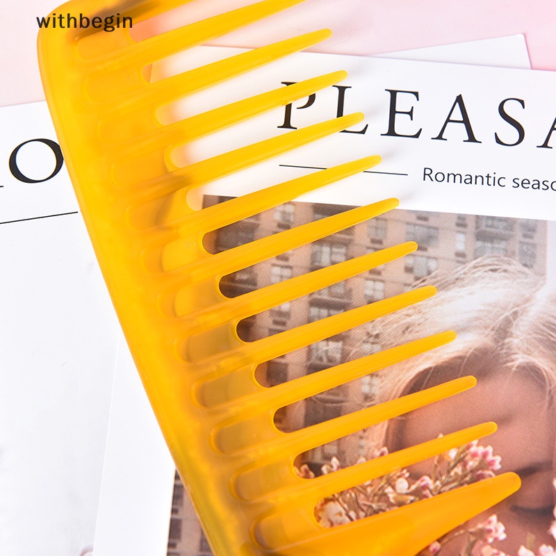 1 Lược Chải Tóc Răng Thưa Chống Tĩnh Điện Bằng Nhựa Phụ Kiện Trang Trí Xinh Xắn Dành Cho Xe Hơi