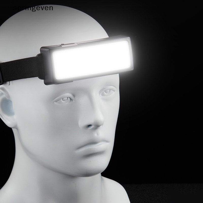 Đèn Pha LED Cob Đeo Đầu 1200mah Có Thể Sạc Lại Bằng Cổng USB