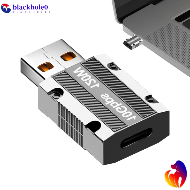 Đầu Chuyển Đổi Type-c Sang Usb 120w 10gbps Sạc Nhanh Cho Điện Thoại / Máy Tính Bảng Hubs