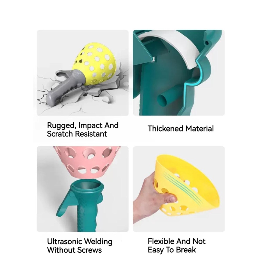 Đồ Chơi Ném Bóng Thể Thao Ngoài Trời Hai Tầng Đàn Hồi Giáo Dục Cho Trẻ Em