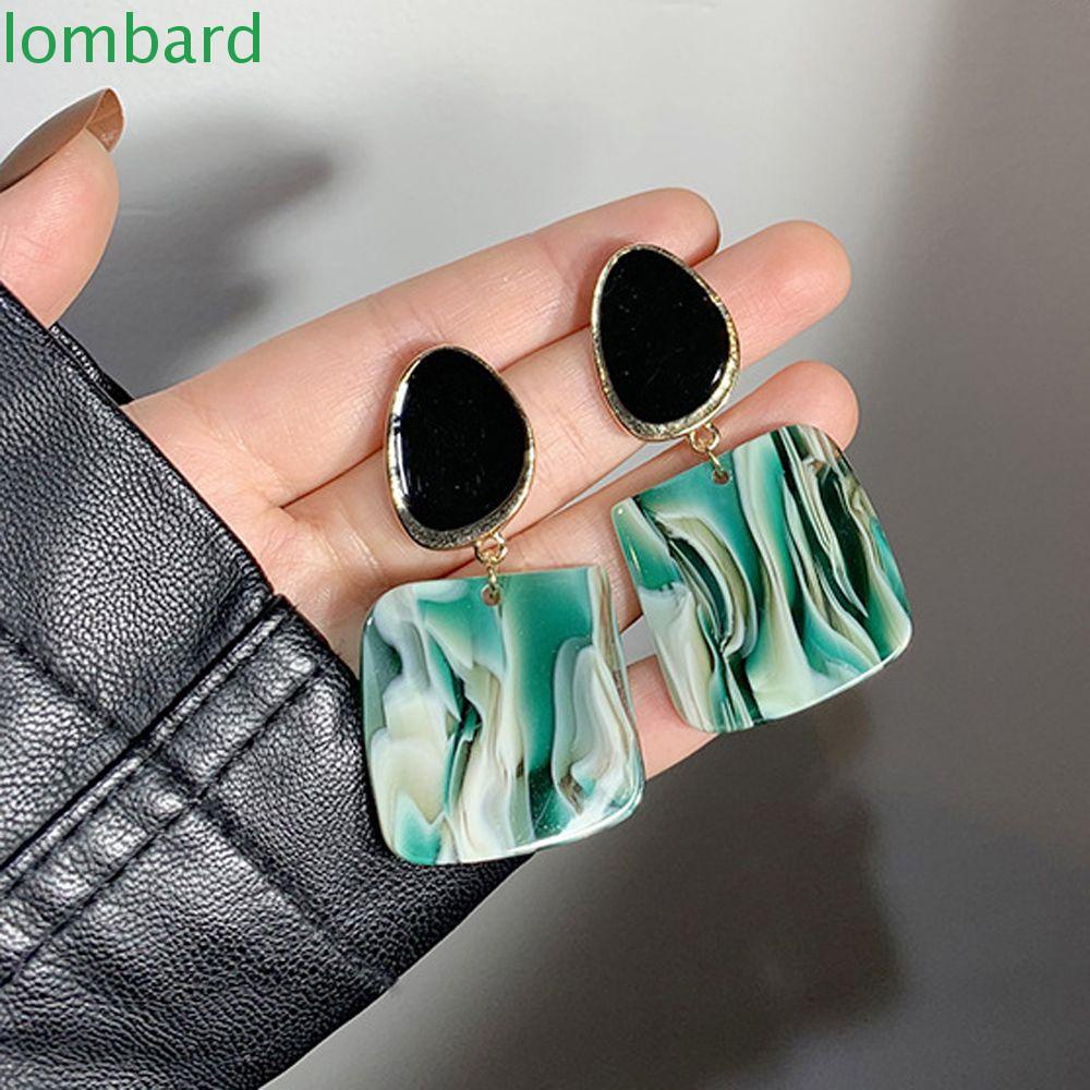 Bông Tai Kim Loại Hình Giọt Nước Thời Trang Dành Cho Nữ