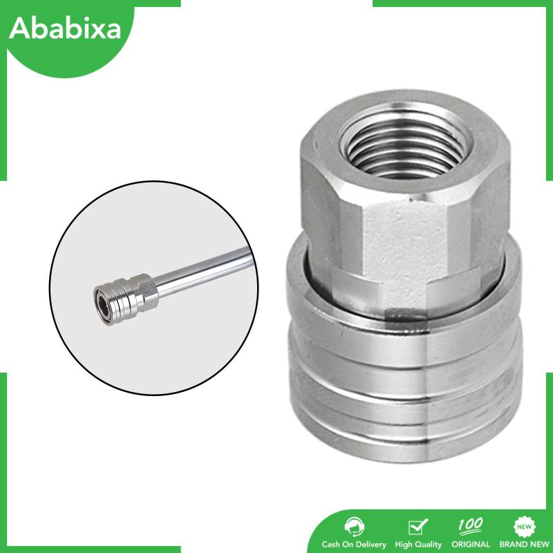 Đầu Nối Áp Suất M14 Bằng Thép Không Gỉ Bền Bỉ Nhỏ Gọn 1 / 4 Dành Cho Vòi Rửa Điện