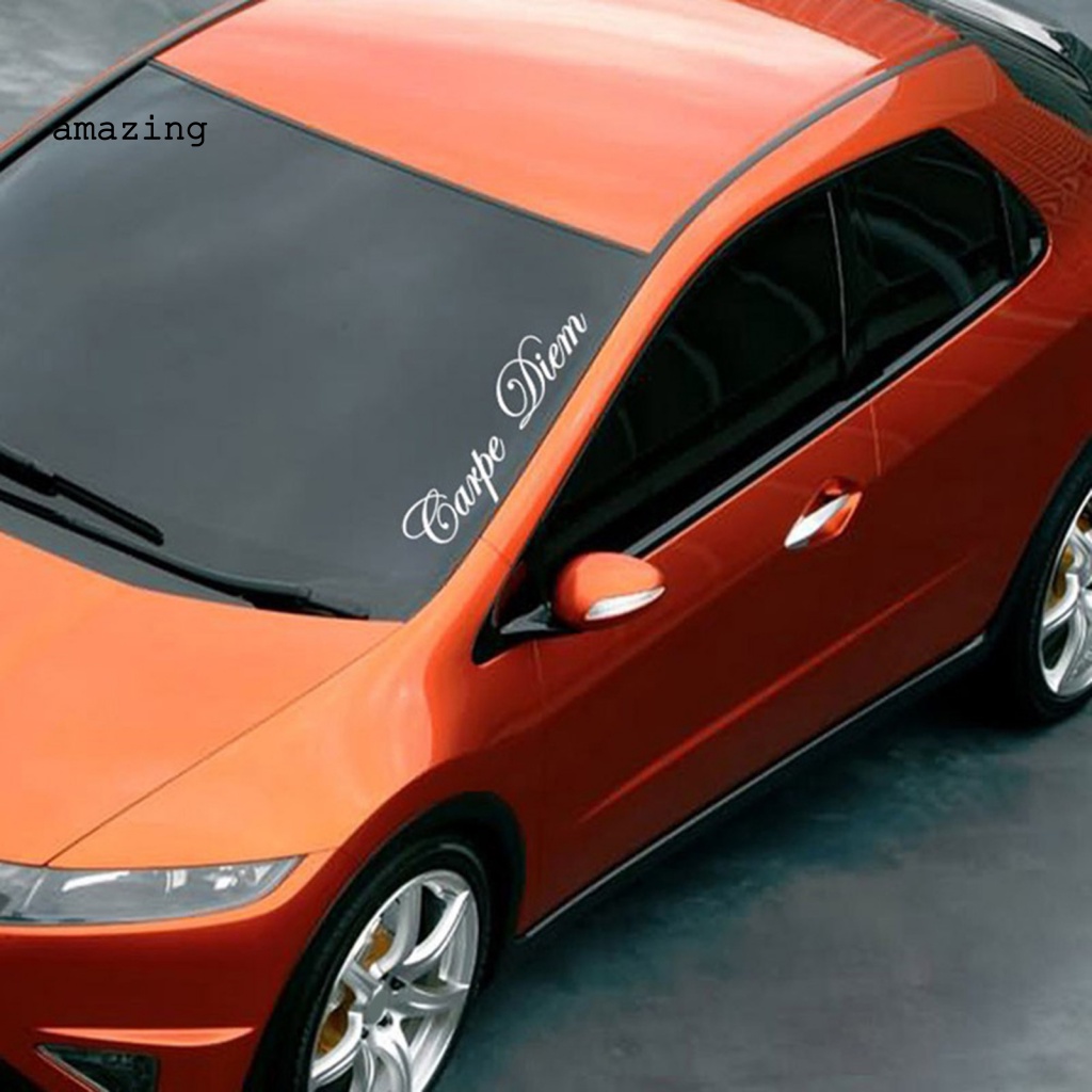 Miếng Dán PET In Chữ Phản Quang Siêu Bền Dùng Trang Trí Cửa Sổ Xe Hơi