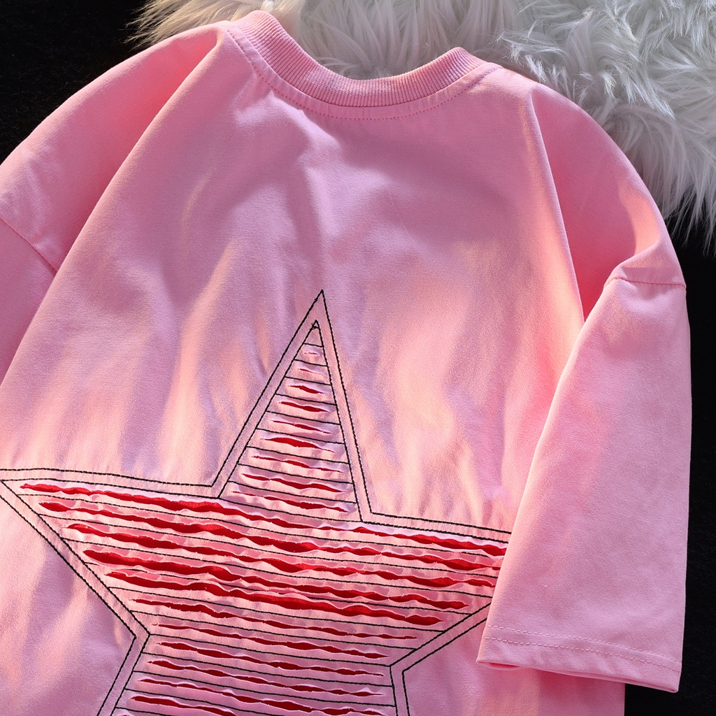 Áo Thun Cotton Tay Ngắn In Hình Đồ Họa Phong Cách Hàn Quốc Mẫu Mới 2023 Thời Trang Cho Nữ