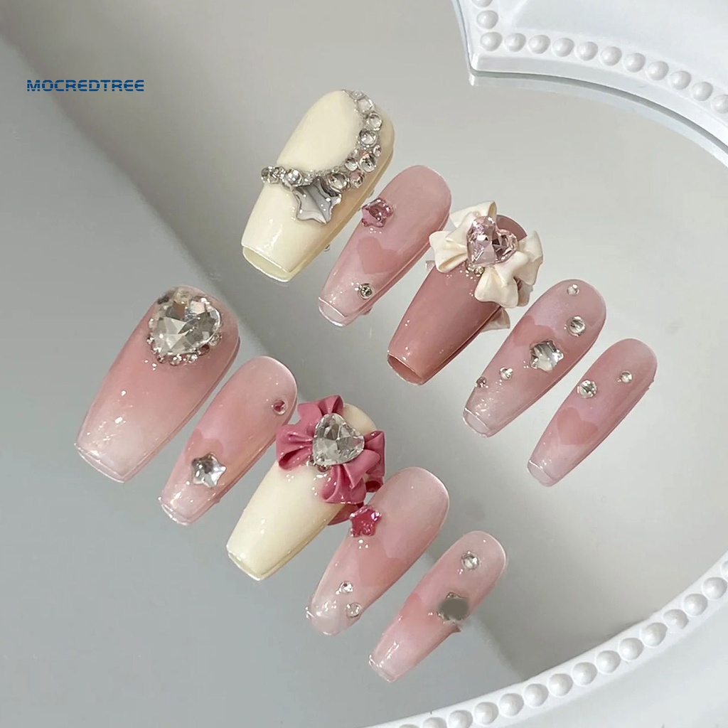 Khuôn Silicone Tạo Hình Nơ / Trái Tim / Rồng Ba Chiều Trang Trí Móng Tay diy
