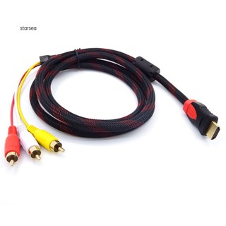 Cáp Chuyển Đổi HDMI Sang 3 RCA AV